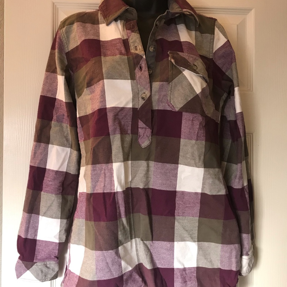 Flannel tunic - Picture 2 of 3